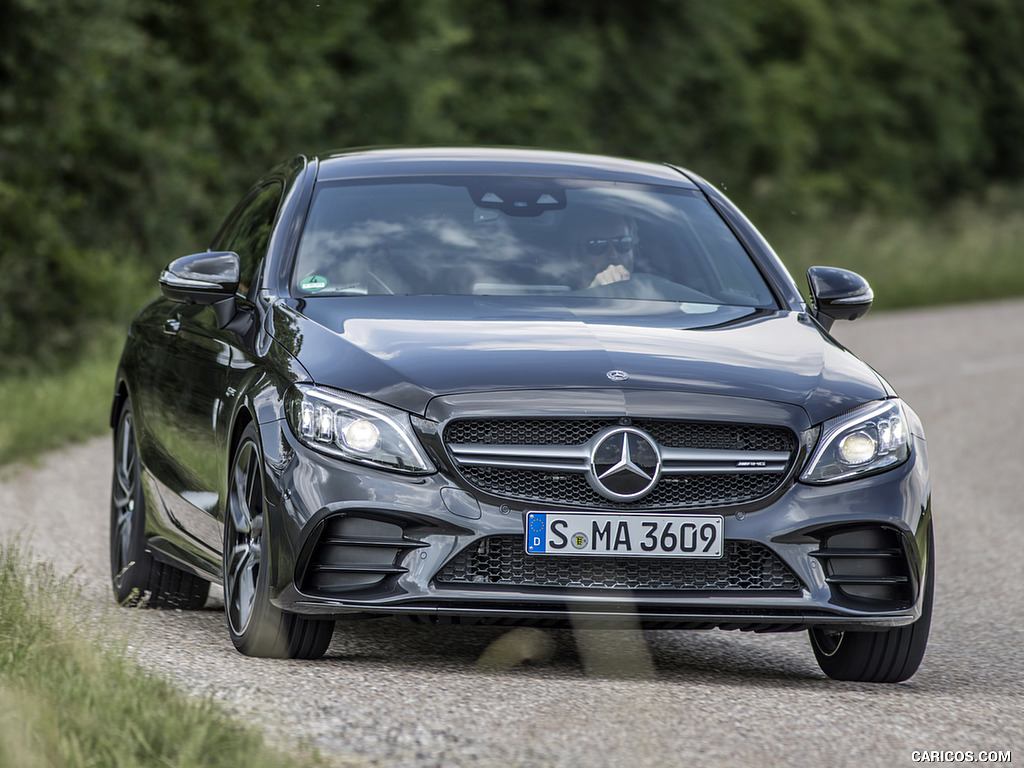 2019 Mercedes-AMG C43 4MATIC Coupe (Color: Graphite Grey Metallic) - Front