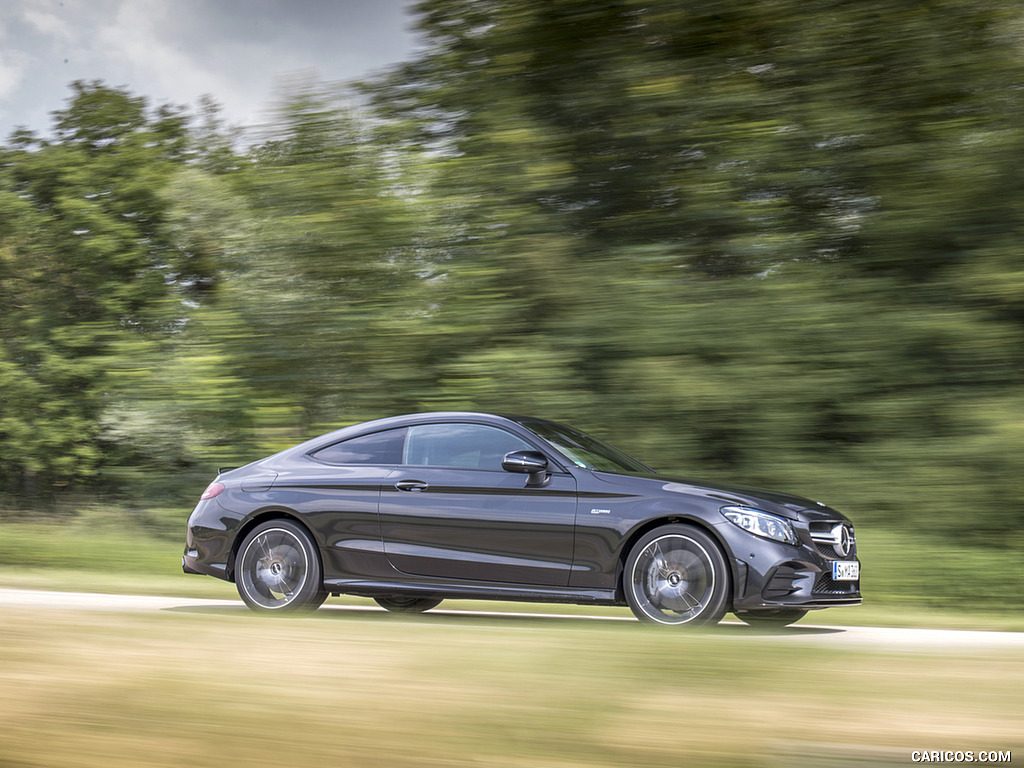 2019 Mercedes-AMG C43 4MATIC Coupe (Color: Graphite Grey Metallic) - Side