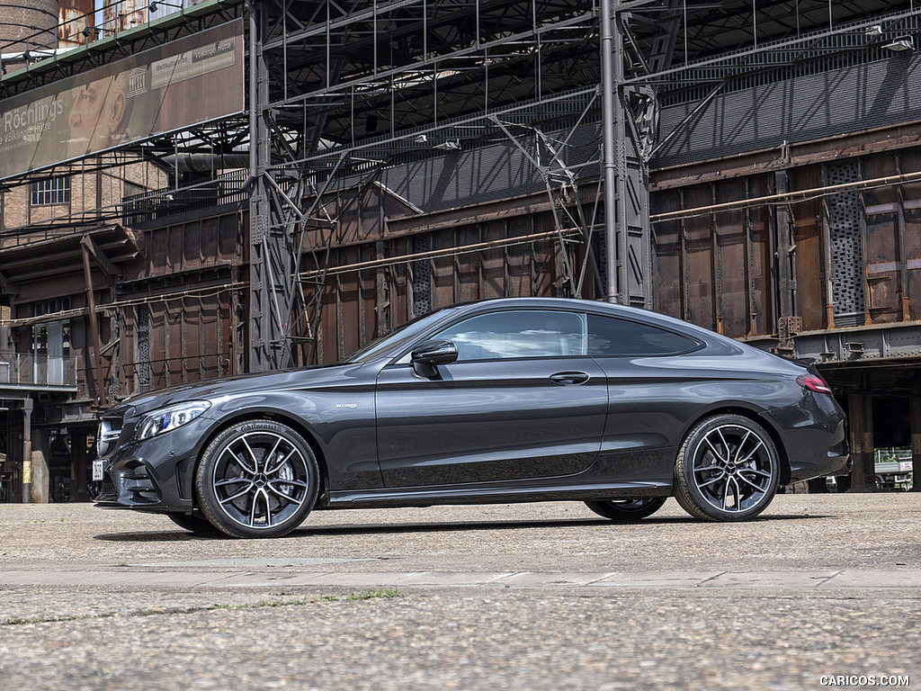 2019 Mercedes-AMG C43 4MATIC Coupe (Color: Graphite Grey Metallic) - Side