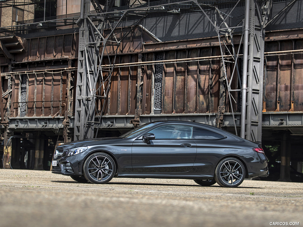 2019 Mercedes-AMG C43 4MATIC Coupe (Color: Graphite Grey Metallic) - Side