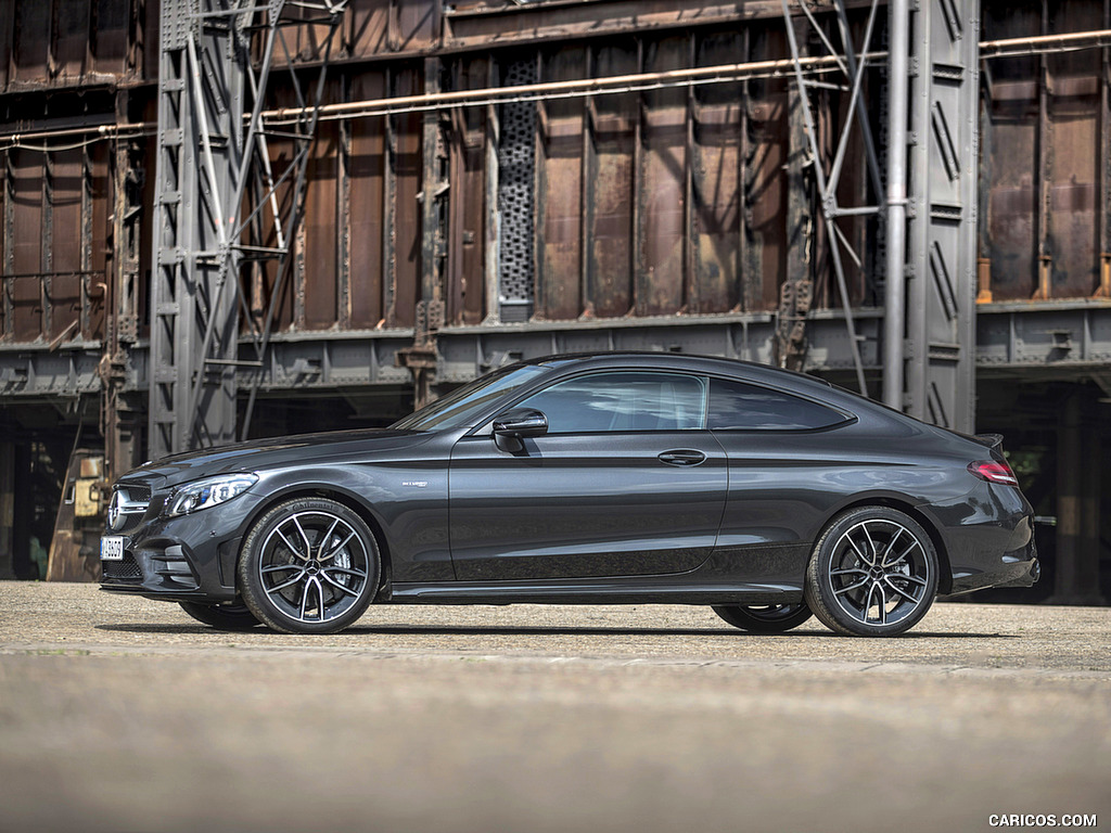 2019 Mercedes-AMG C43 4MATIC Coupe (Color: Graphite Grey Metallic) - Side