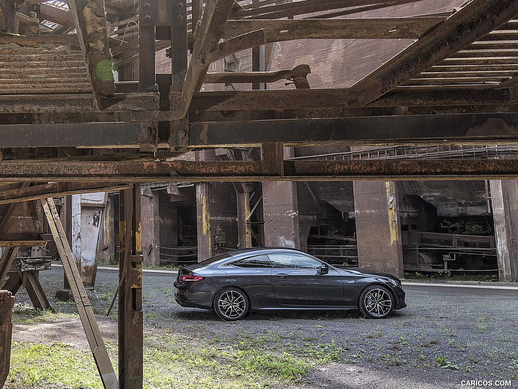 2019 Mercedes-AMG C43 4MATIC Coupe (Color: Graphite Grey Metallic) - Side