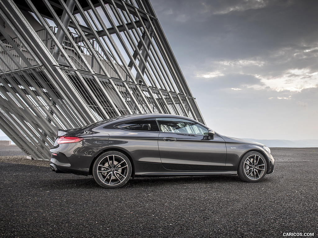 2019 Mercedes-AMG C43 4MATIC Coupe (Color: Graphite Grey Metallic) - Side