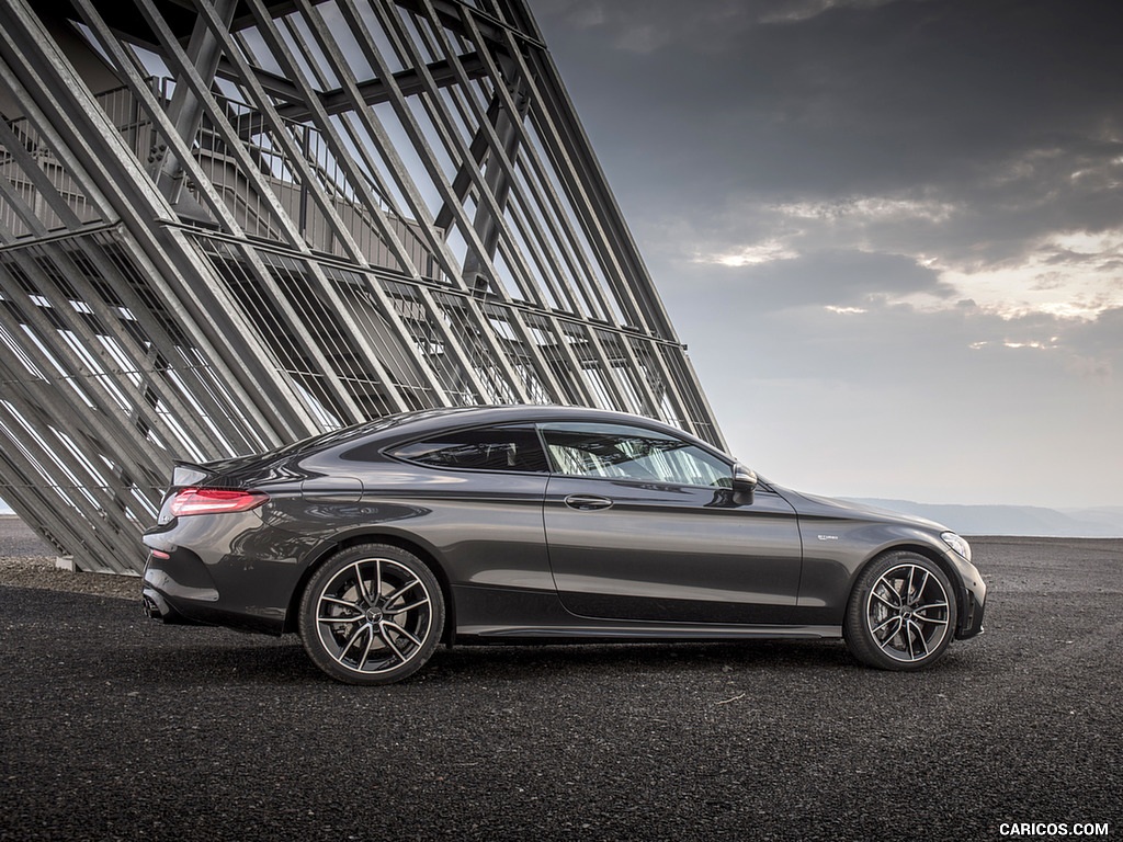 2019 Mercedes-AMG C43 4MATIC Coupe (Color: Graphite Grey Metallic) - Side