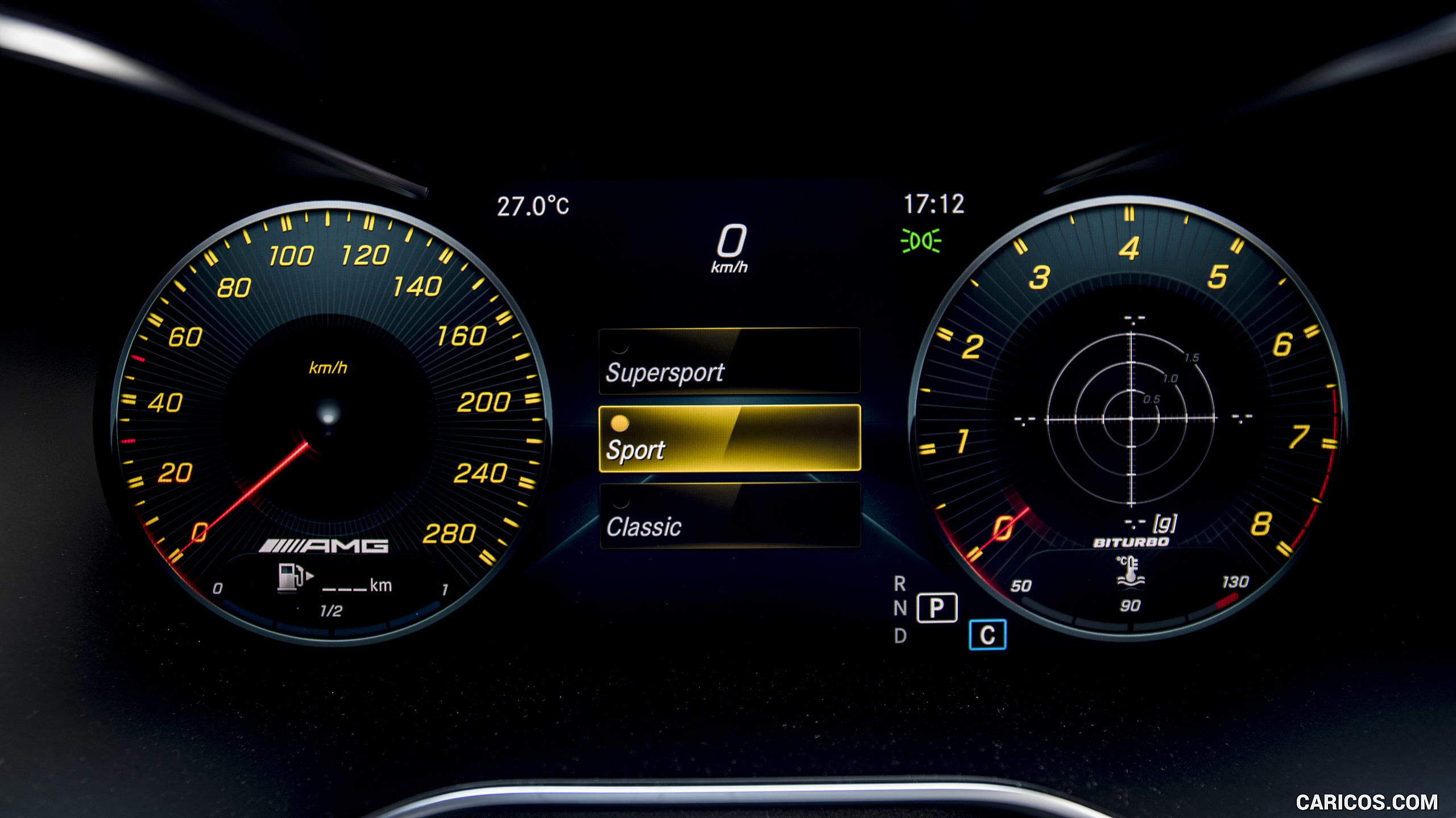 2019 Mercedes-AMG C43 4MATIC Coupe - Digital Instrument Cluster, #100 of 184