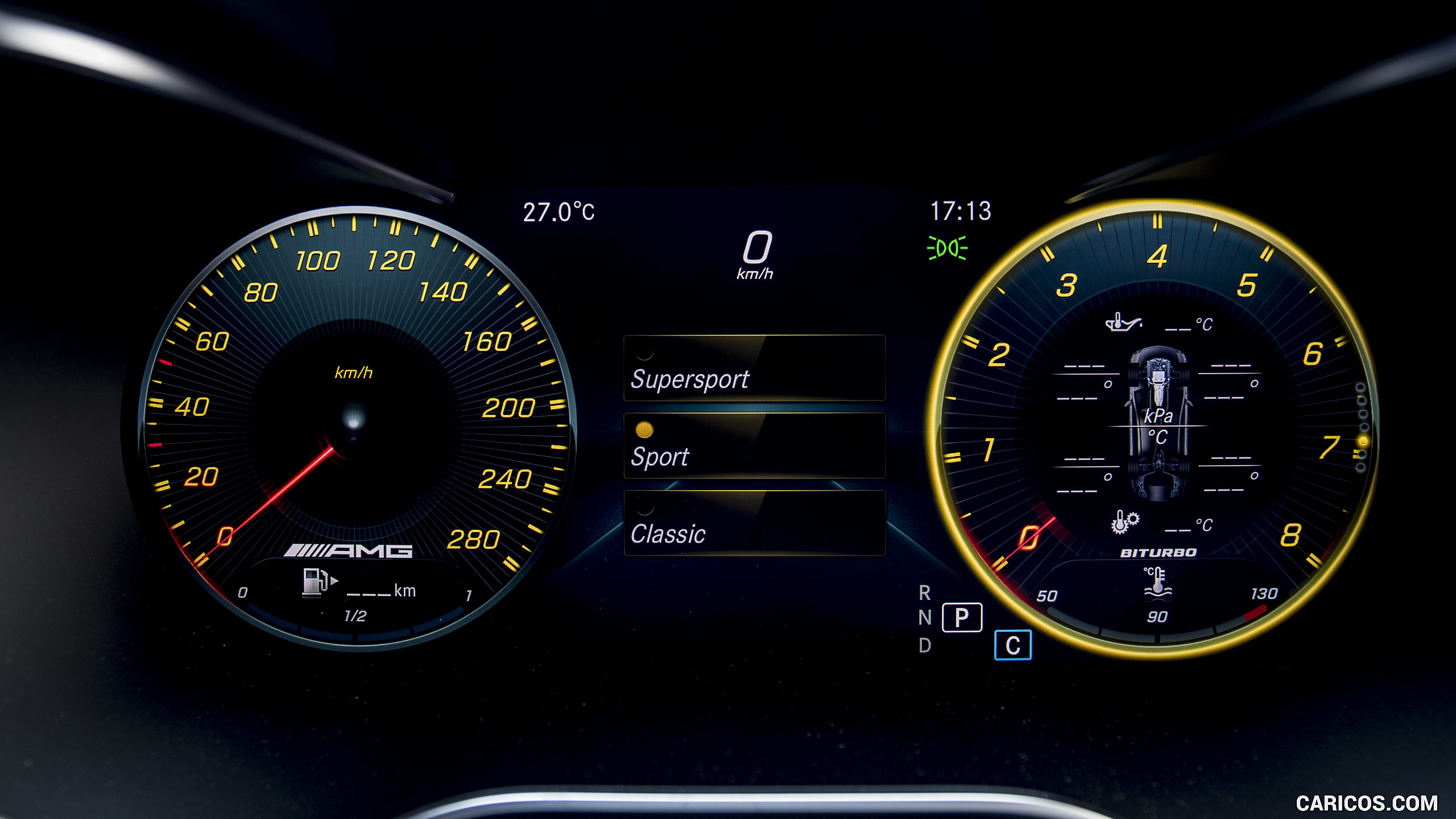 2019 Mercedes-AMG C43 4MATIC Coupe - Digital Instrument Cluster, #102 of 184