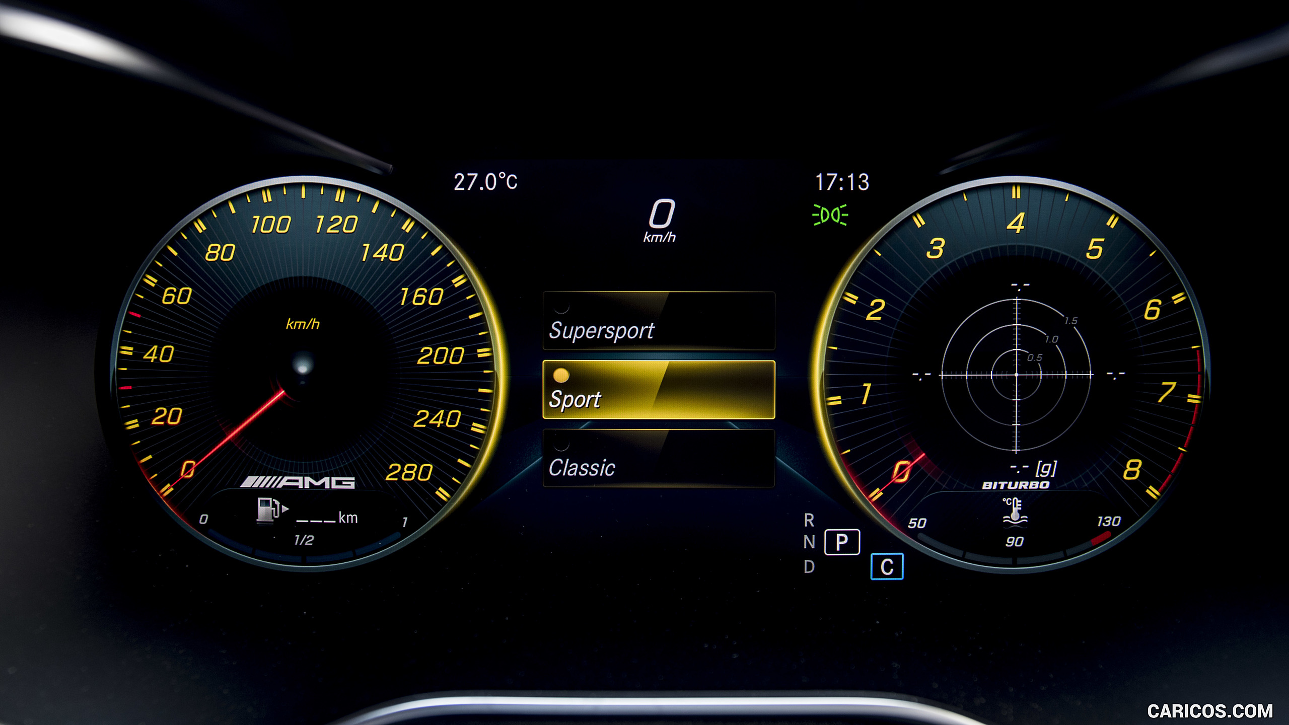 2019 Mercedes-AMG C43 4MATIC Coupe - Digital Instrument Cluster, #103 of 184