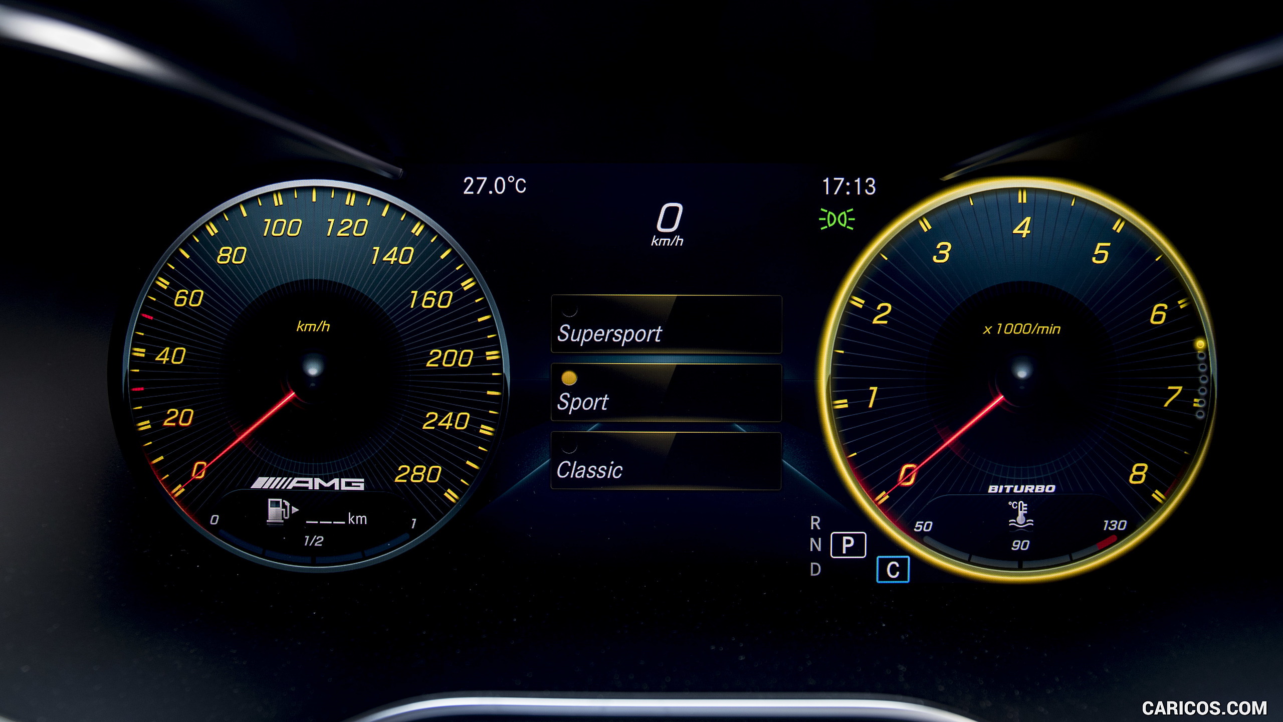 2019 Mercedes-AMG C43 4MATIC Coupe - Digital Instrument Cluster, #106 of 184