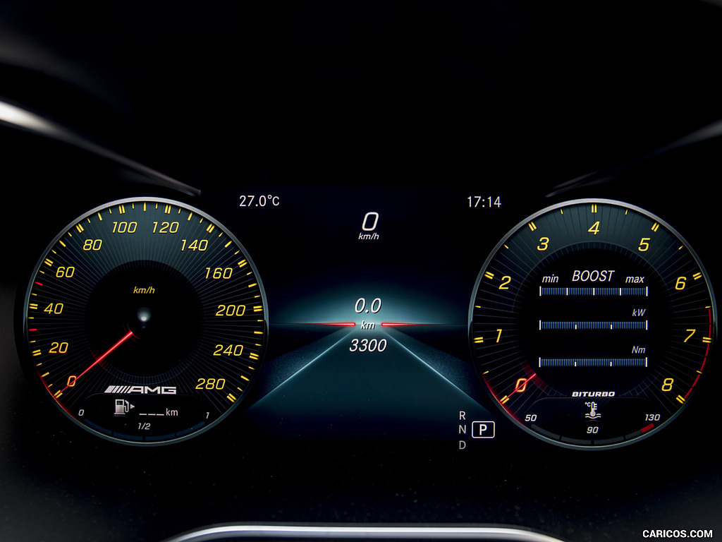 2019 Mercedes-AMG C43 4MATIC Coupe - Digital Instrument Cluster