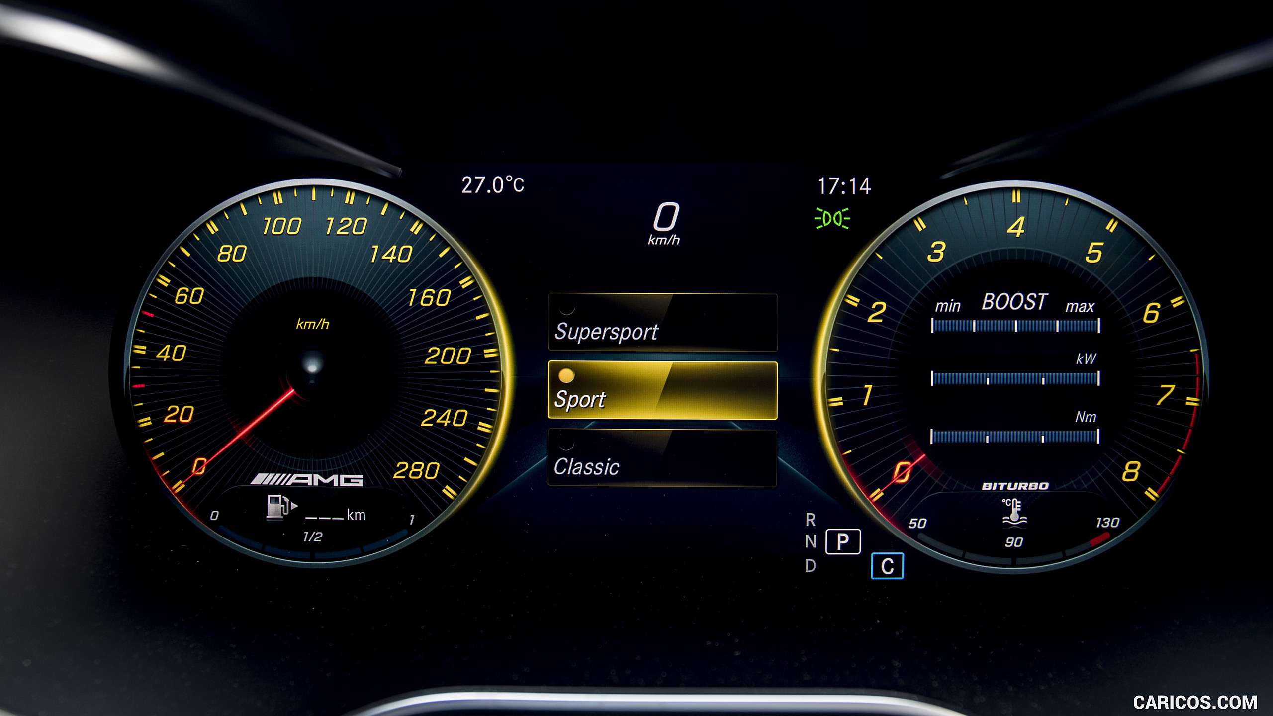2019 Mercedes-AMG C43 4MATIC Coupe - Digital Instrument Cluster, #109 of 184