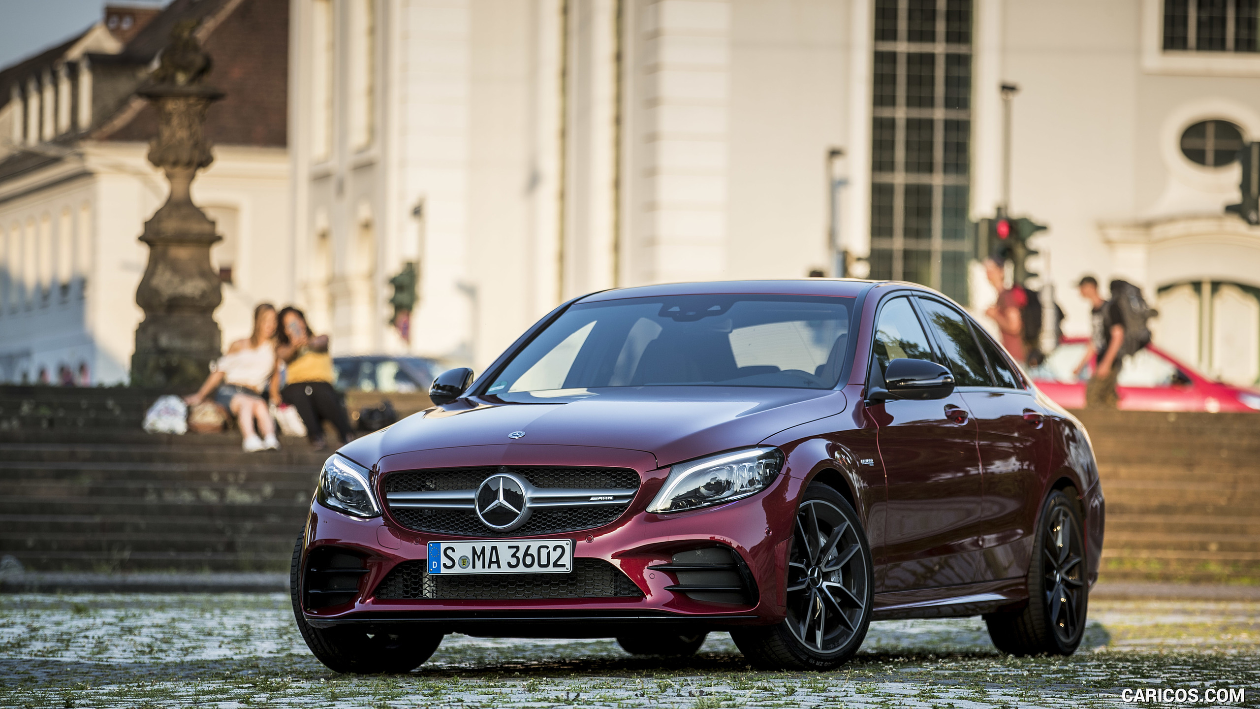 2019 Mercedes-AMG C43 4MATIC Sedan (Color: Hyacinth Red) - Front, #65 of 192