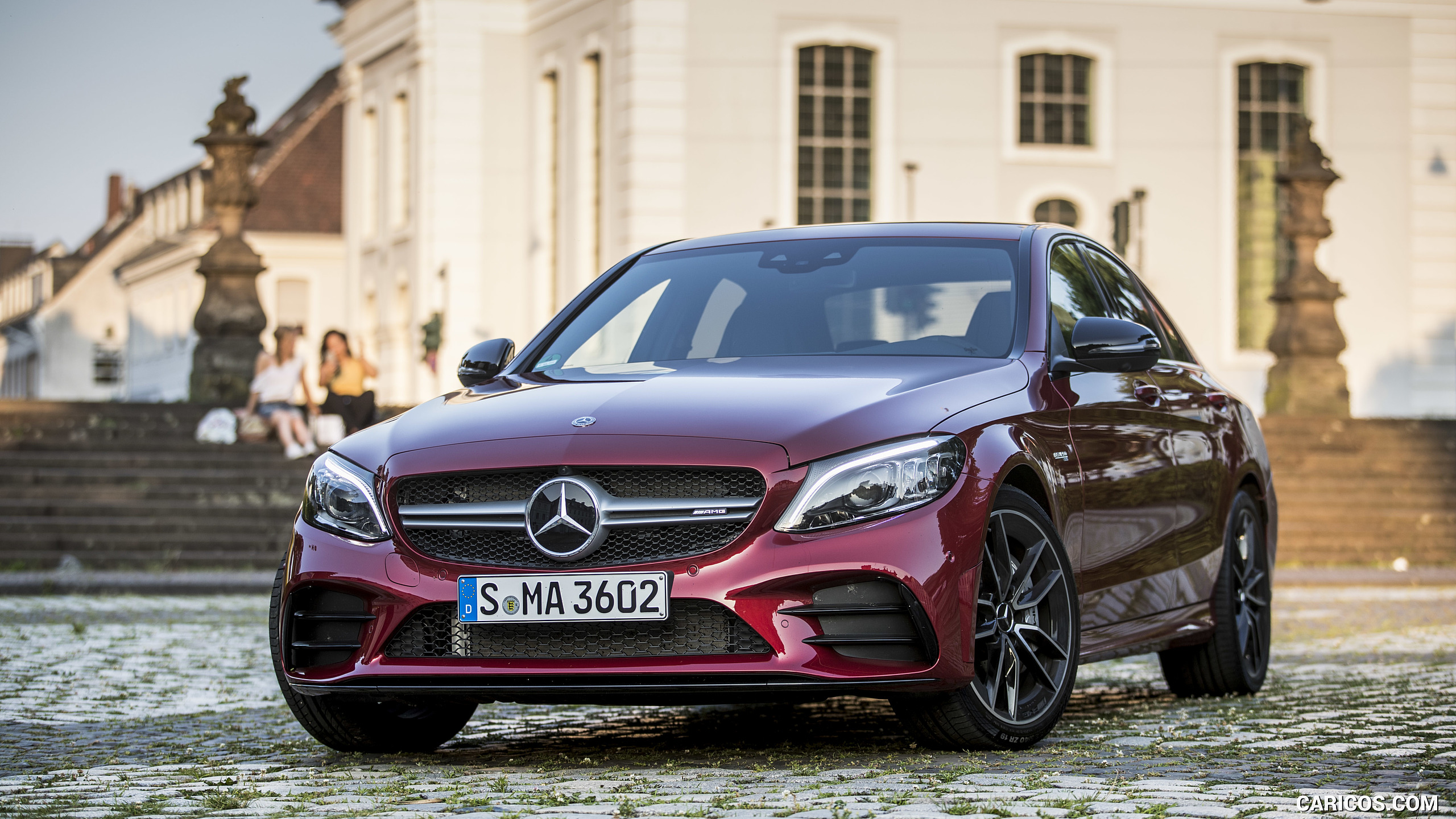 2019 Mercedes-AMG C43 4MATIC Sedan (Color: Hyacinth Red) - Front, #66 of 192