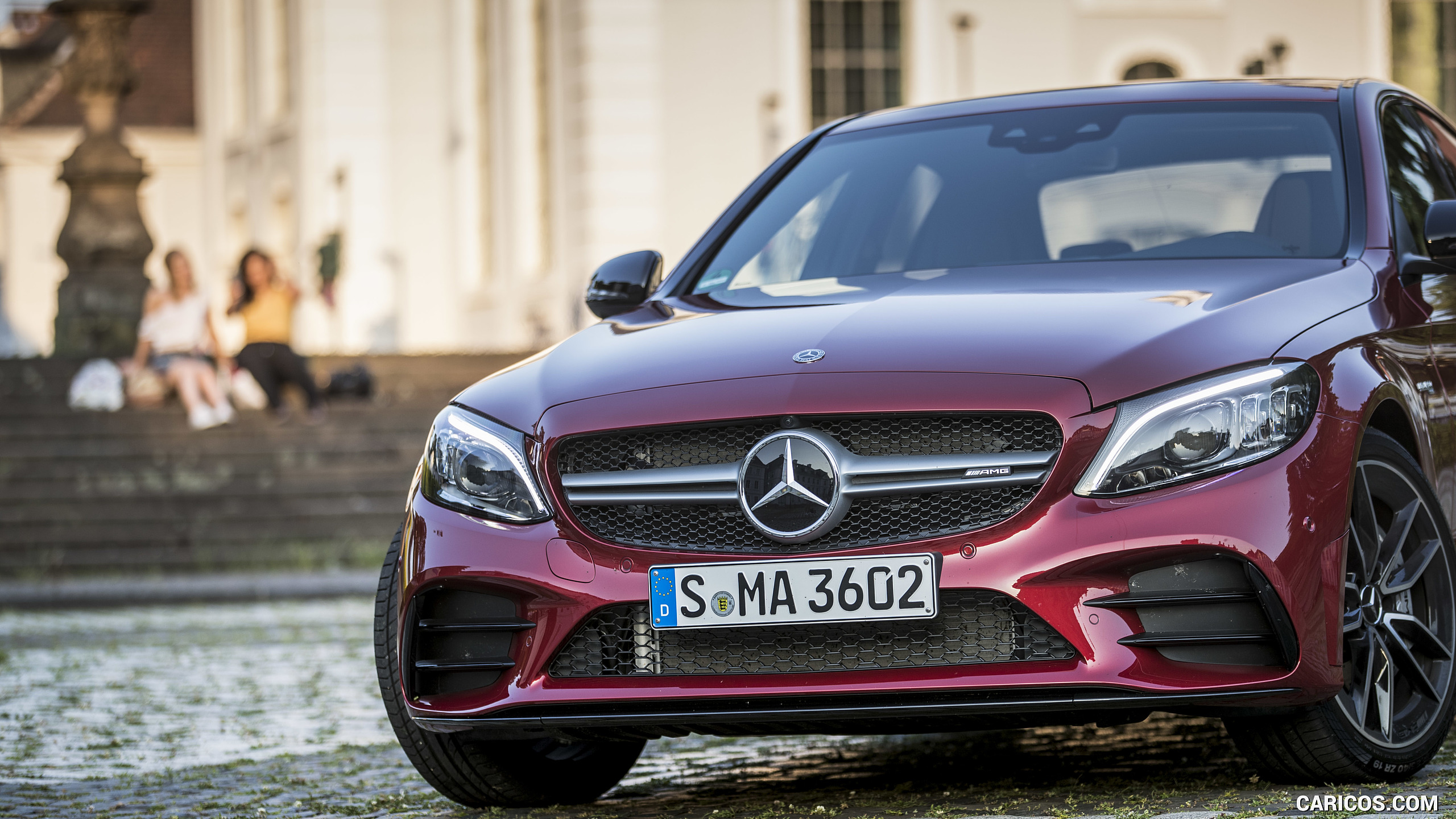 2019 Mercedes-AMG C43 4MATIC Sedan (Color: Hyacinth Red) - Front, #67 of 192