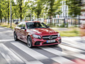 2019 Mercedes-AMG C43 4MATIC Sedan (Color: Hyacinth Red) - Front Three-Quarter
