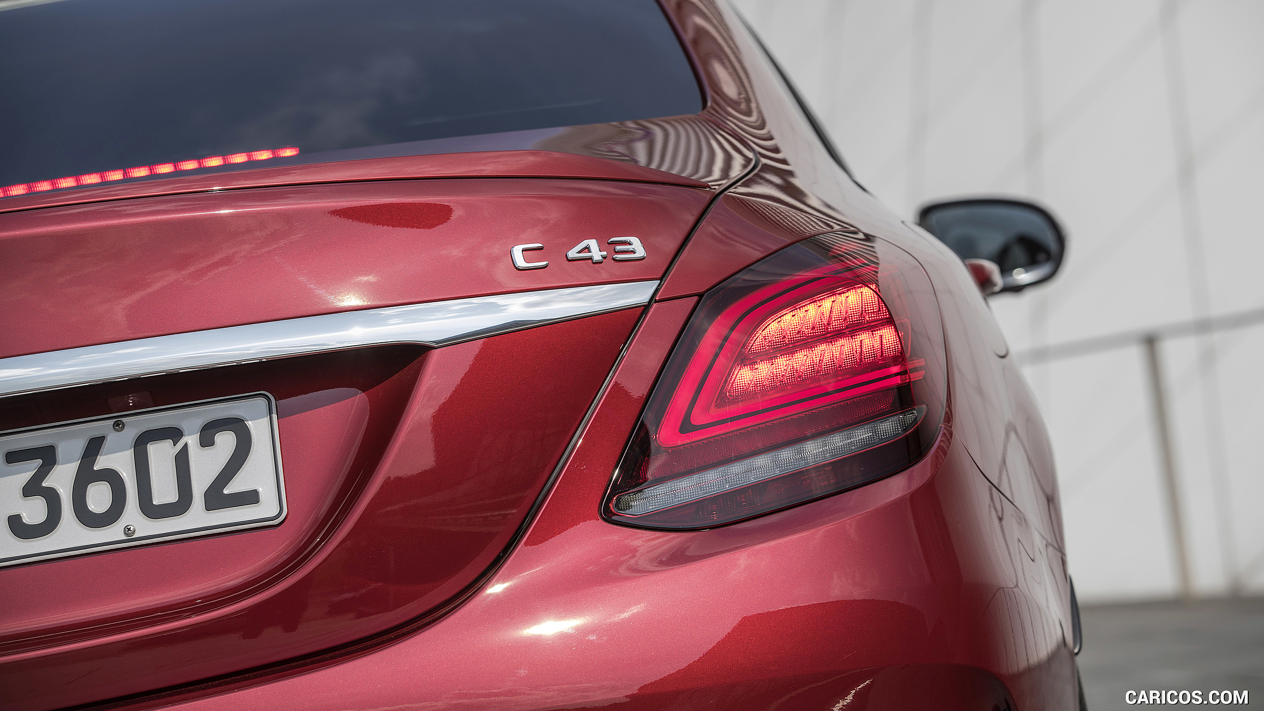 2019 Mercedes-AMG C43 4MATIC Sedan (Color: Hyacinth Red) - Tail Light, #90 of 192