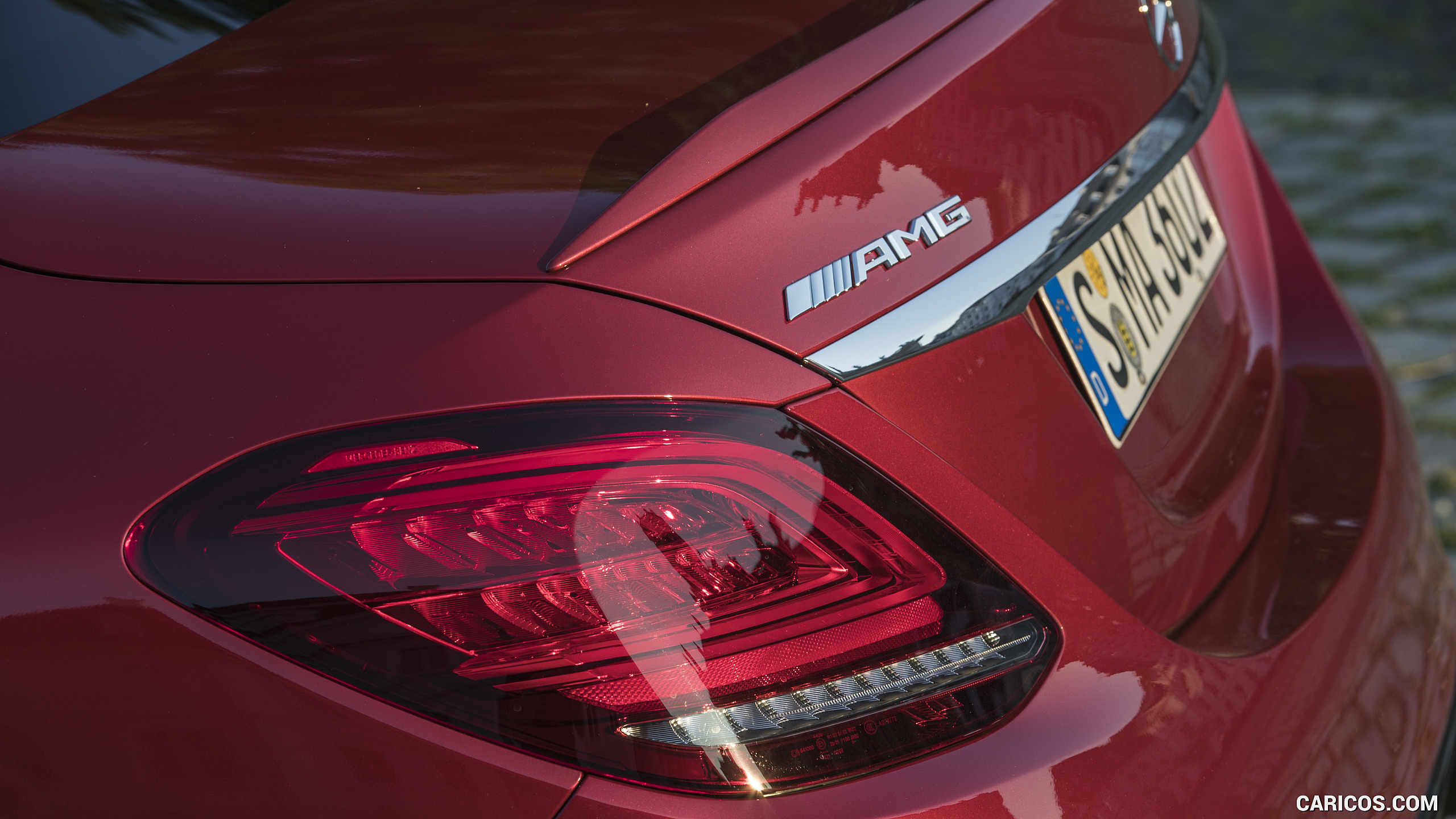 2019 Mercedes-AMG C43 4MATIC Sedan (Color: Hyacinth Red) - Tail Light, #96 of 192