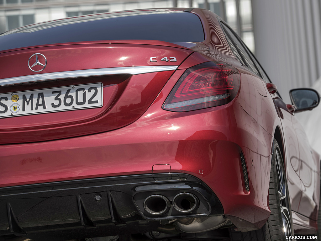 2019 Mercedes-AMG C43 4MATIC Sedan (Color: Hyacinth Red) - Detail