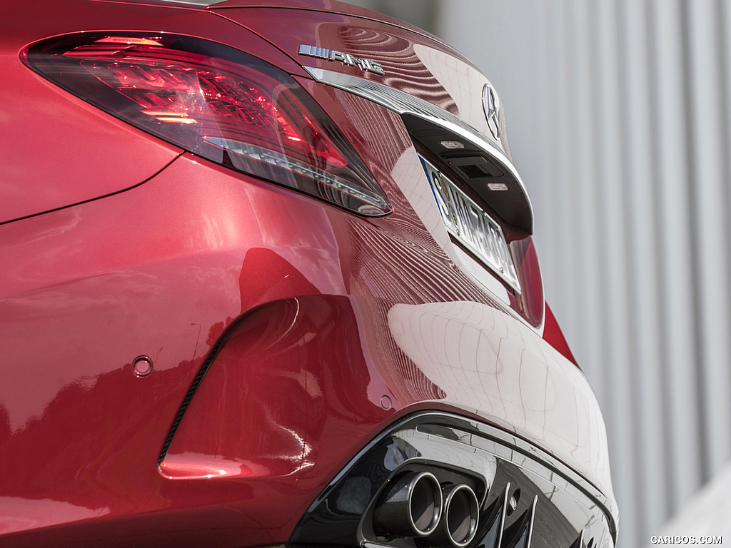 2019 Mercedes-AMG C43 4MATIC Sedan (Color: Hyacinth Red) - Detail