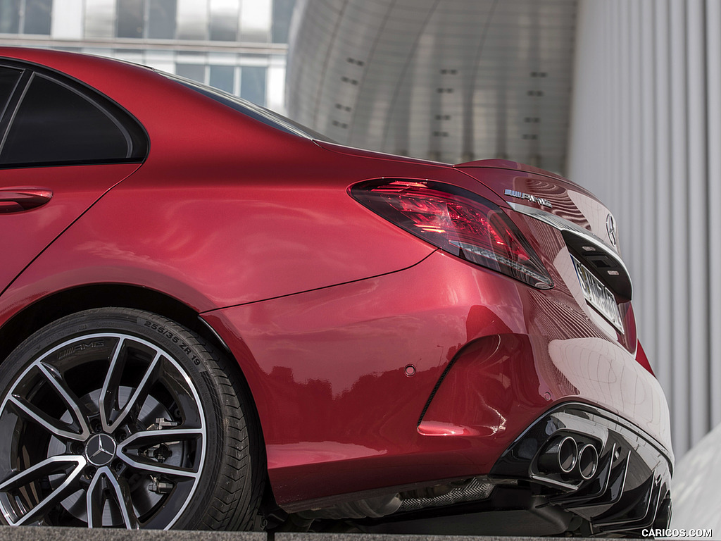 2019 Mercedes-AMG C43 4MATIC Sedan (Color: Hyacinth Red) - Detail