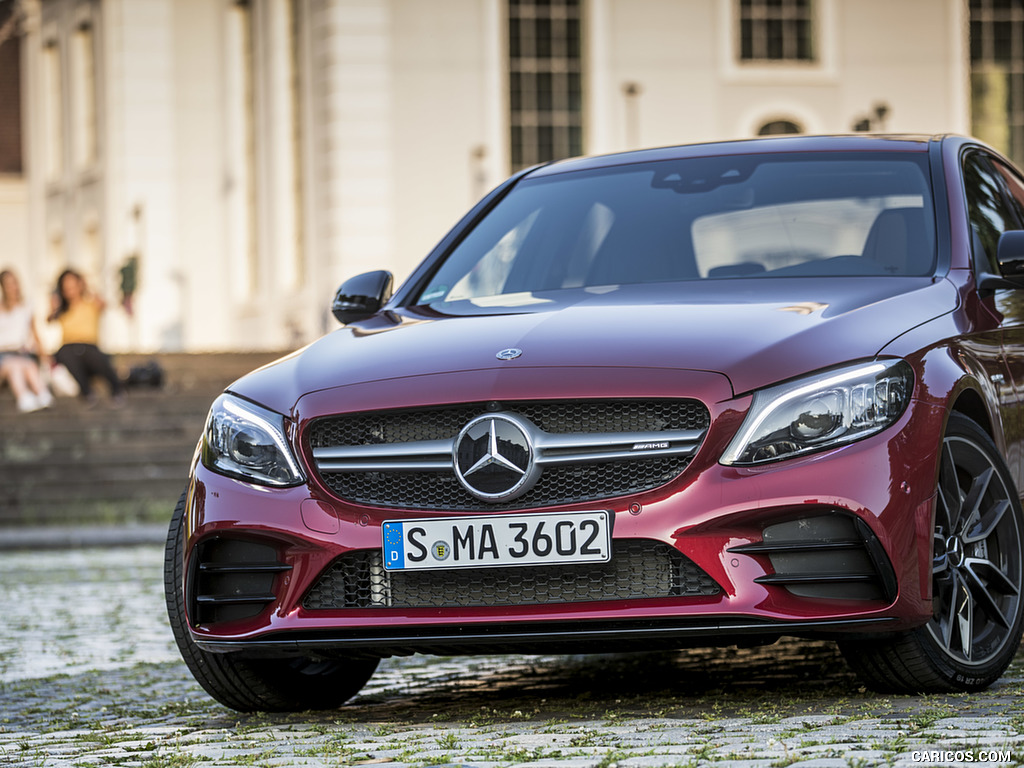 2019 Mercedes-AMG C43 4MATIC Sedan (Color: Hyacinth Red) - Front