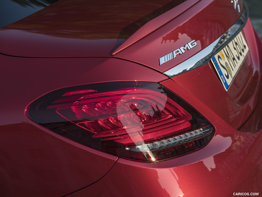 2019 Mercedes-AMG C43 4MATIC Sedan (Color: Hyacinth Red) - Tail Light