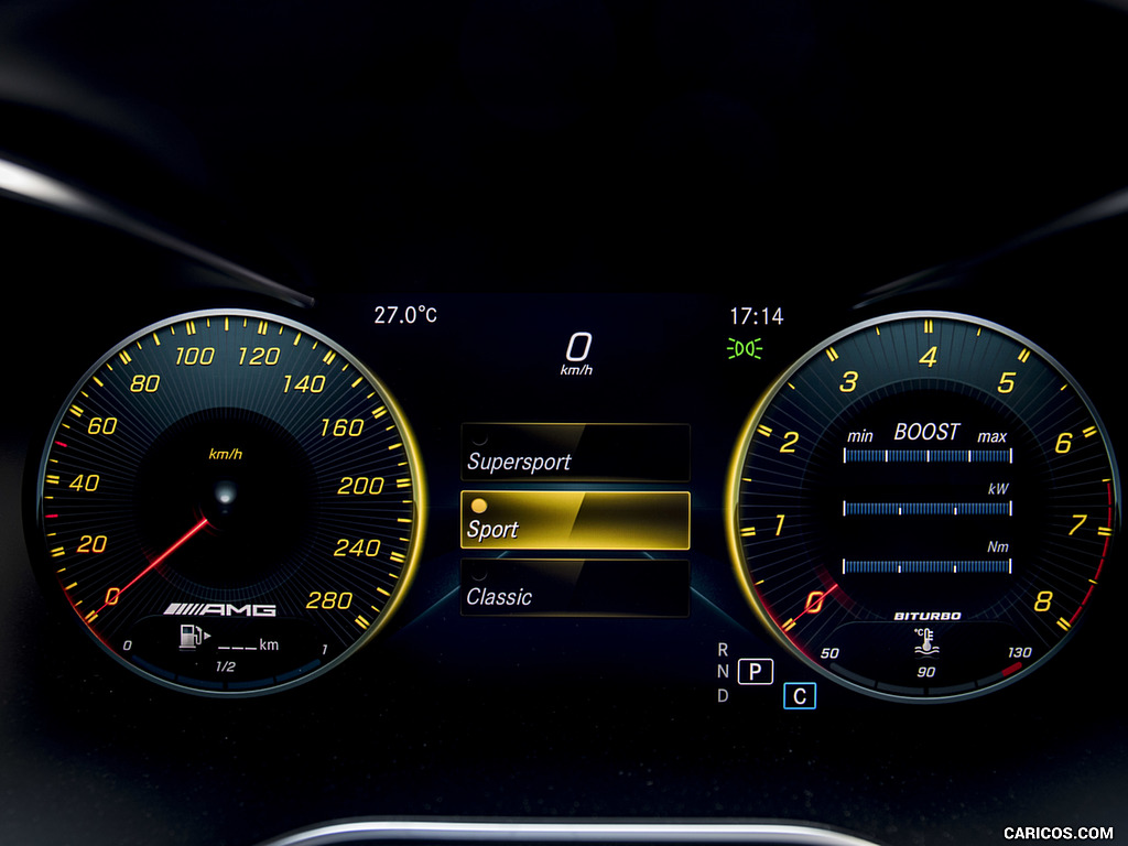 2019 Mercedes-AMG C43 4MATIC Sedan - Digital Instrument Cluster