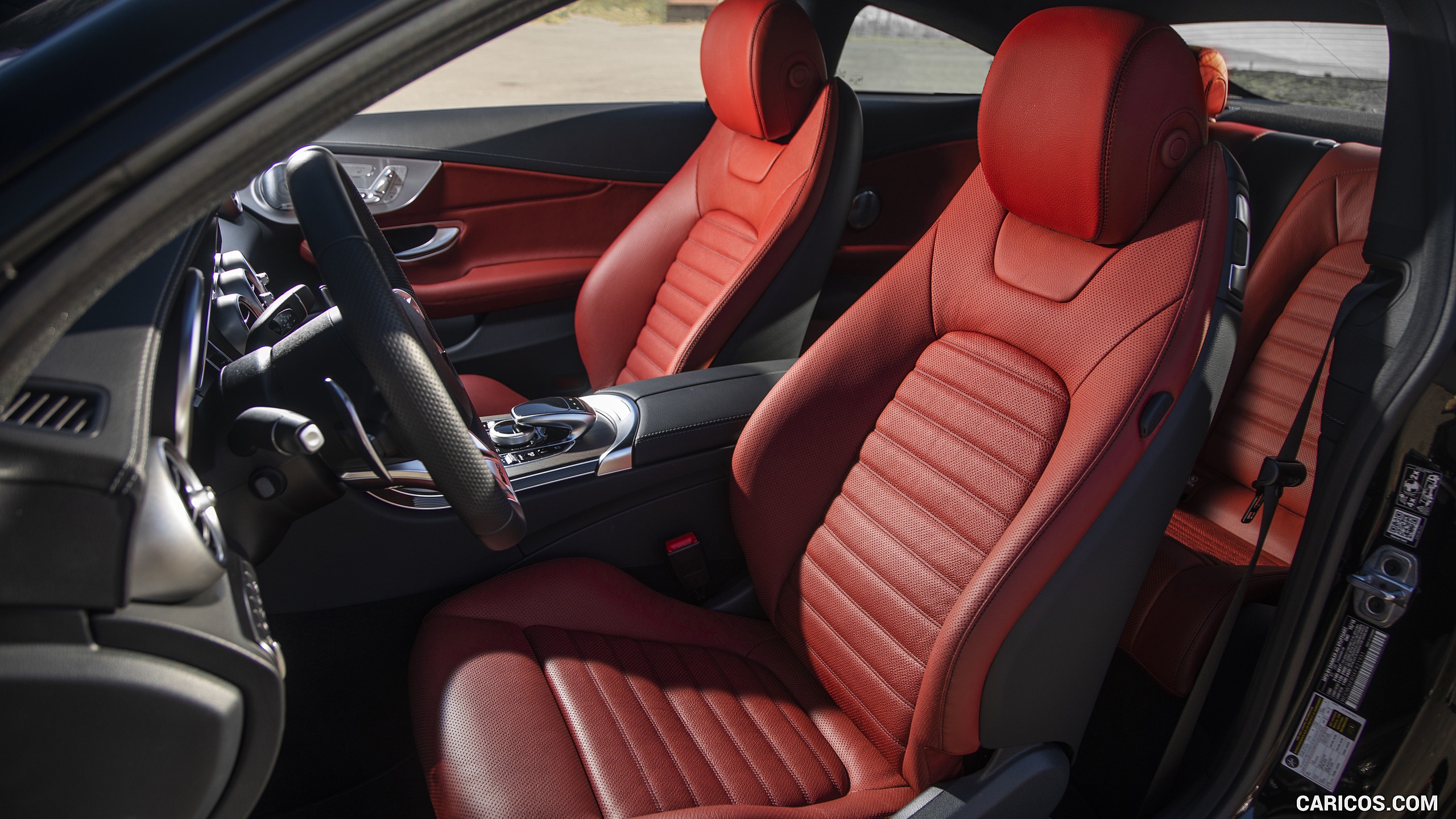 2019 Mercedes-AMG C43 Coupe (US-Spec) - Interior, Front Seats, #183 of 184