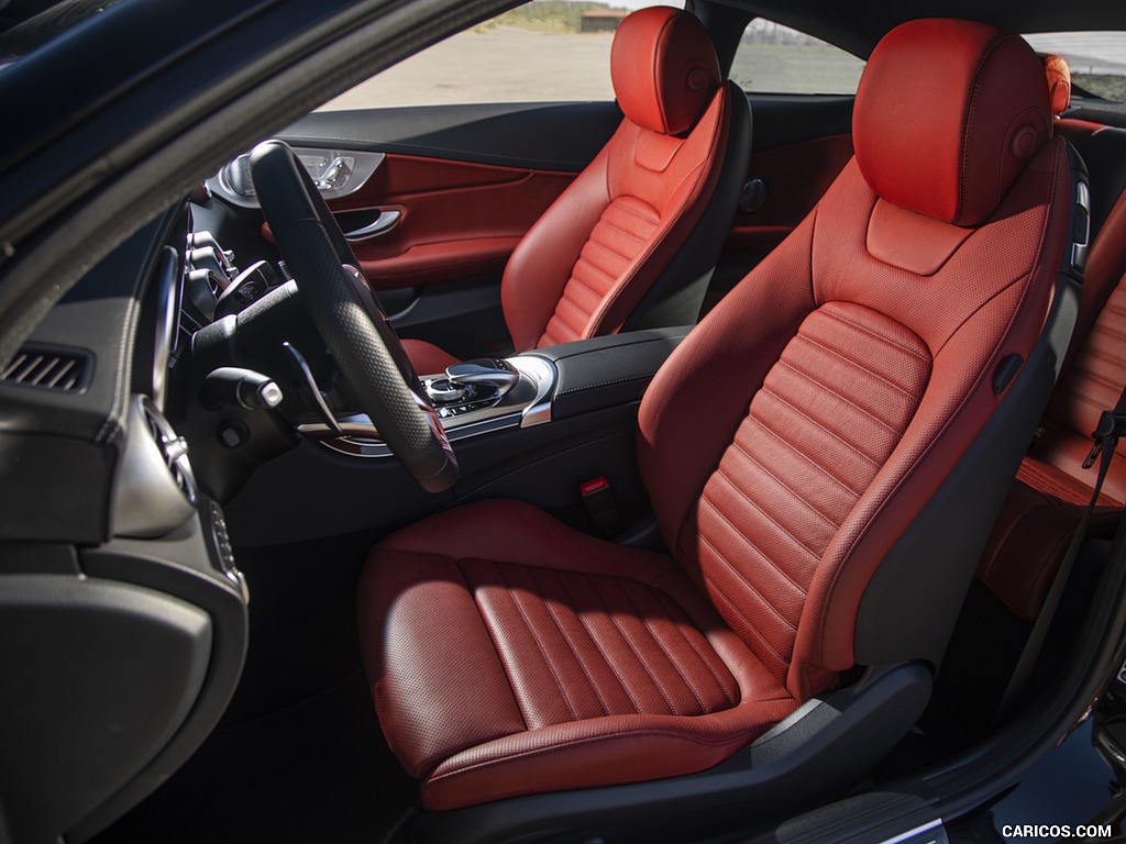 2019 Mercedes-AMG C43 Coupe (US-Spec) - Interior, Front Seats