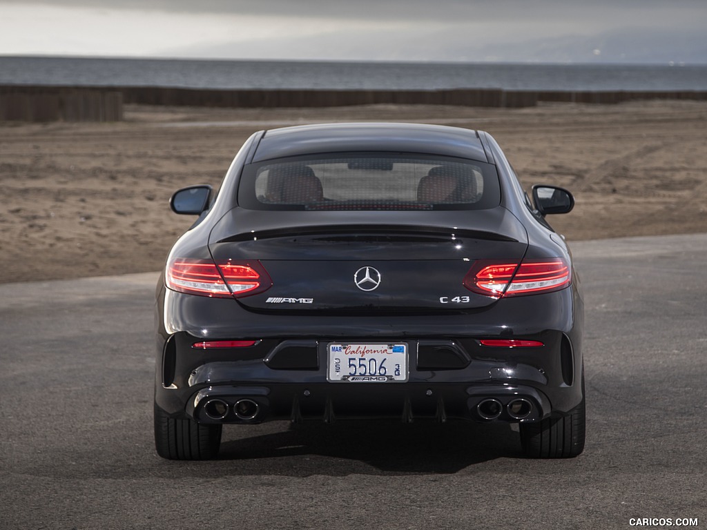 2019 Mercedes-AMG C43 Coupe (US-Spec) - Rear