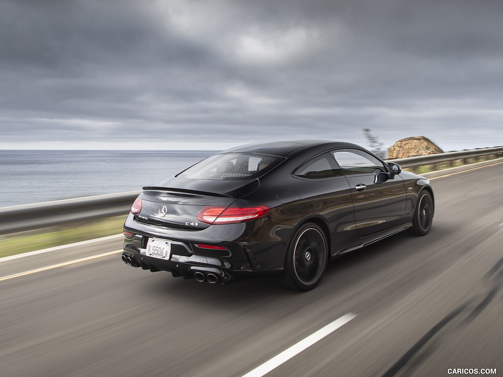 2019 Mercedes-AMG C43 Coupe (US-Spec) - Rear Three-Quarter