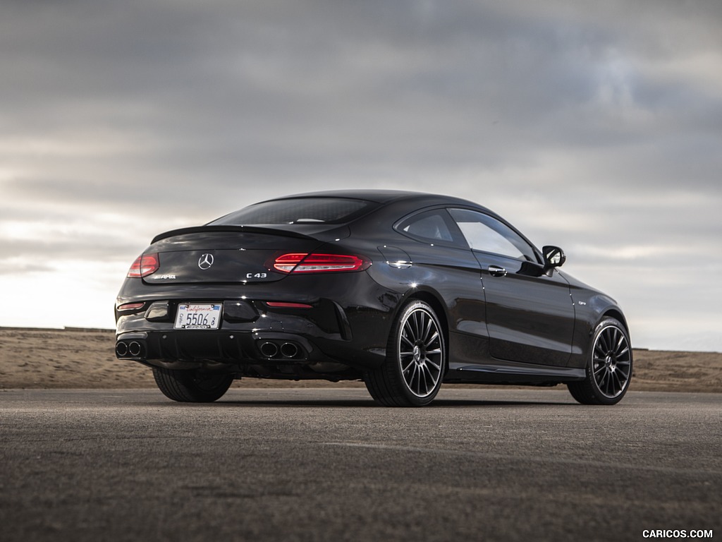 2019 Mercedes-AMG C43 Coupe (US-Spec) - Rear Three-Quarter