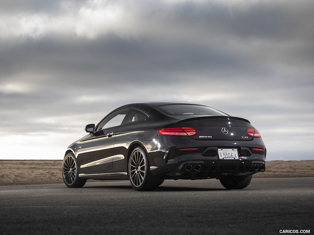 2019 Mercedes-AMG C43 Coupe (US-Spec) - Rear Three-Quarter