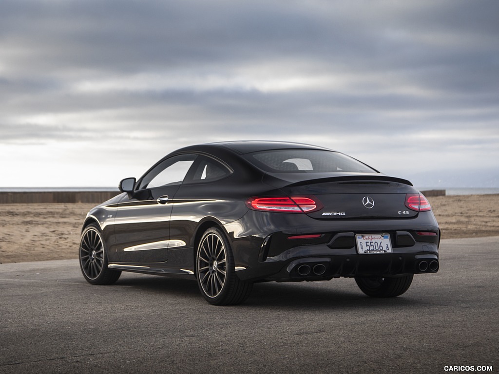 2019 Mercedes-AMG C43 Coupe (US-Spec) - Rear Three-Quarter