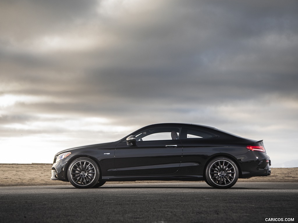 2019 Mercedes-AMG C43 Coupe (US-Spec) - Side