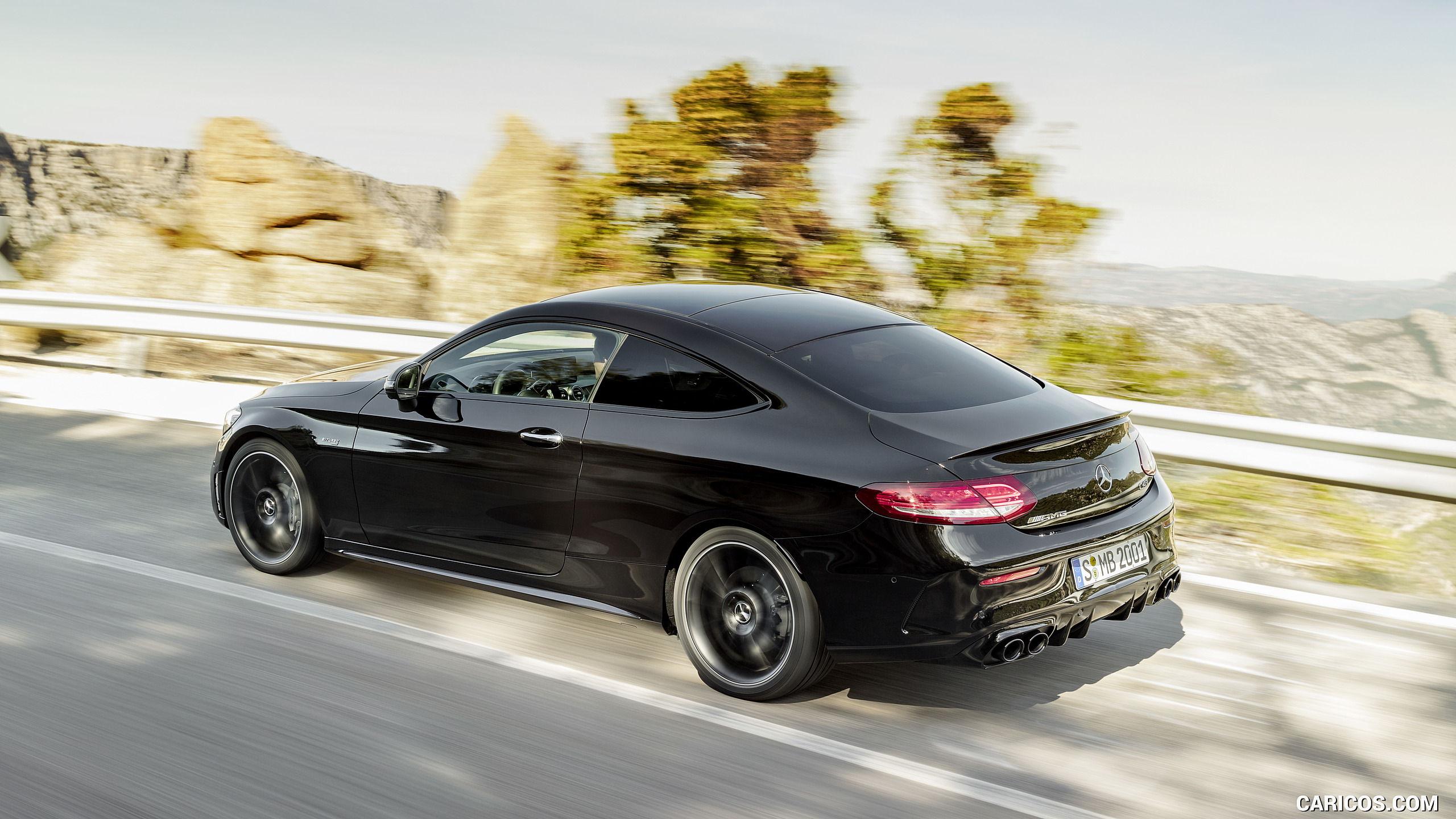 2019 Mercedes-AMG C43 Coupe 4MATIC Night Package and AMG Carbon-Package II (Color: Obsidian Black Metallic), #4 of 184