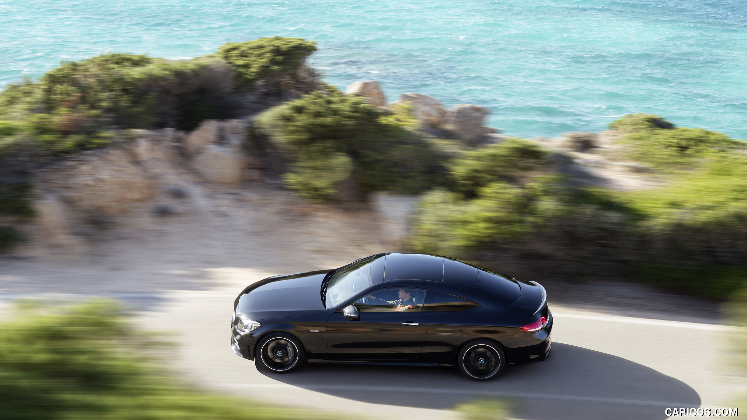 2019 Mercedes-AMG C43 Coupe 4MATIC Night Package and AMG Carbon-Package II (Color: Obsidian Black Metallic), #5 of 184