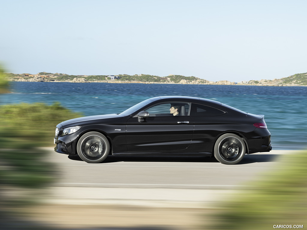 2019 Mercedes-AMG C43 Coupe 4MATIC Night Package and AMG Carbon-Package II (Color: Obsidian Black Metallic)