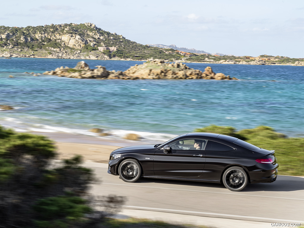 2019 Mercedes-AMG C43 Coupe 4MATIC Night Package and AMG Carbon-Package II (Color: Obsidian Black Metallic)