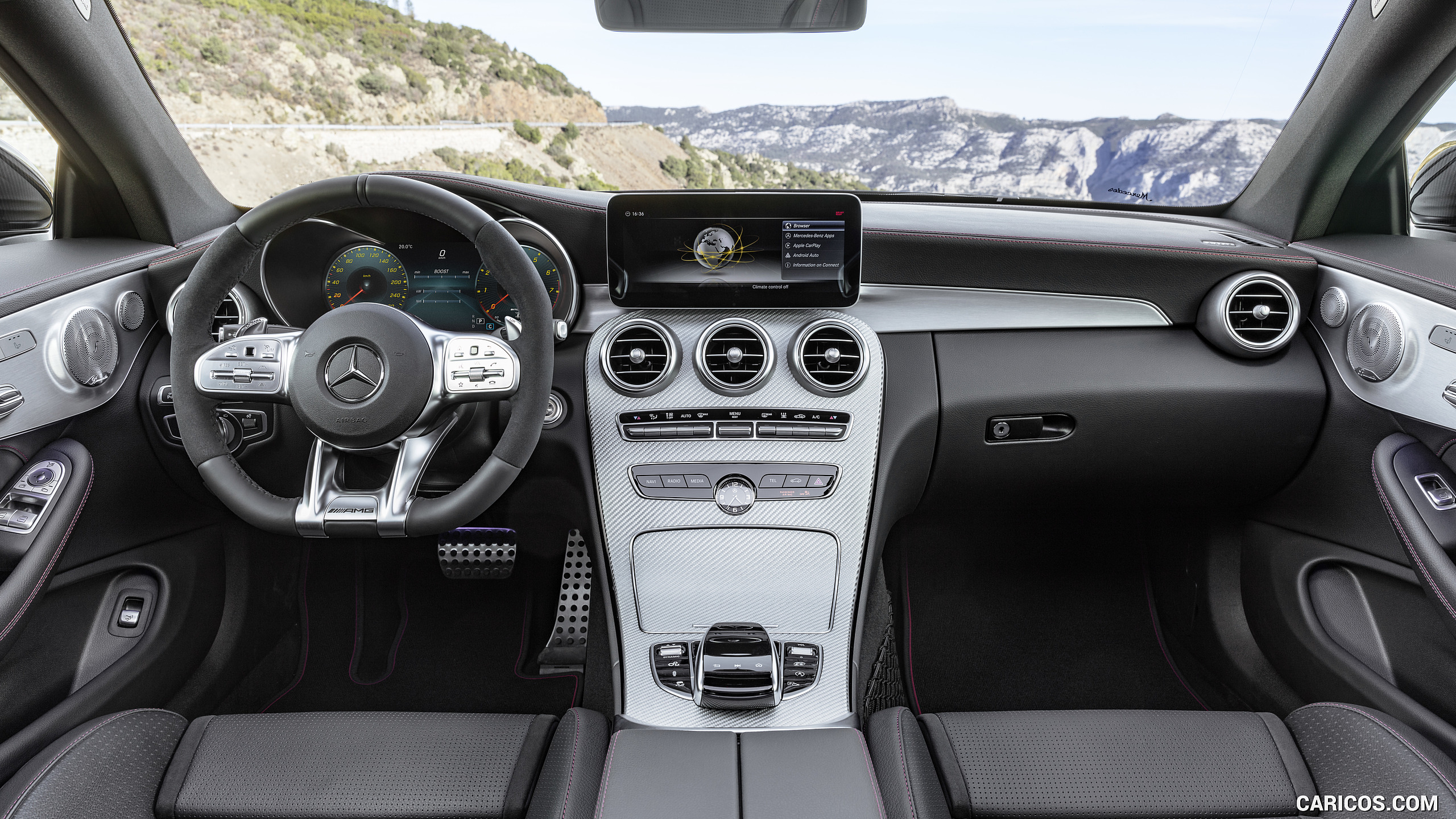 2019 Mercedes-AMG C43 Coupe 4MATIC Night Package and AMG Carbon-Package II - Interior, Cockpit, #33 of 184