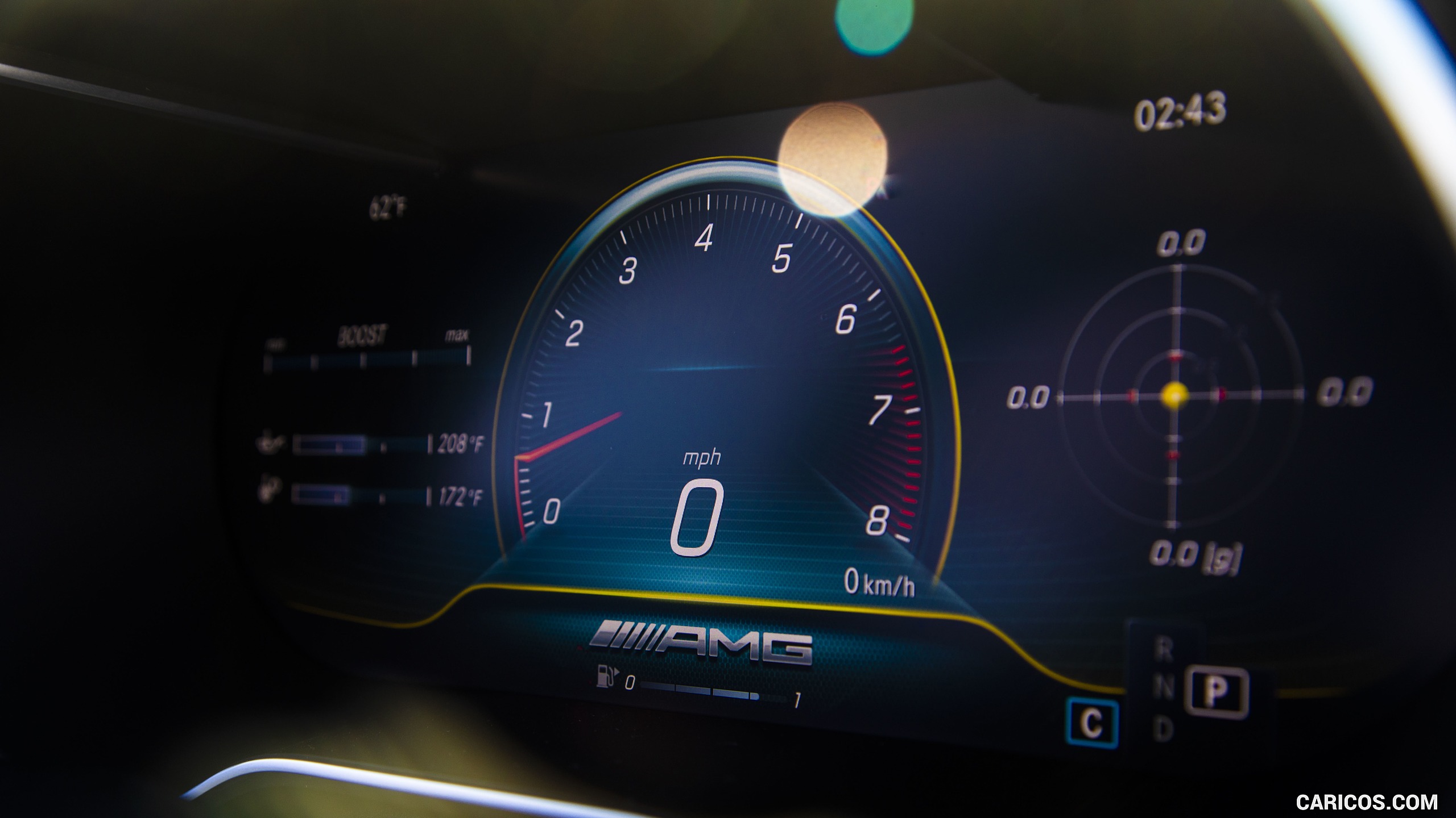 2019 Mercedes-AMG C43 Sedan (US-Spec) - Digital Instrument Cluster, #182 of 192