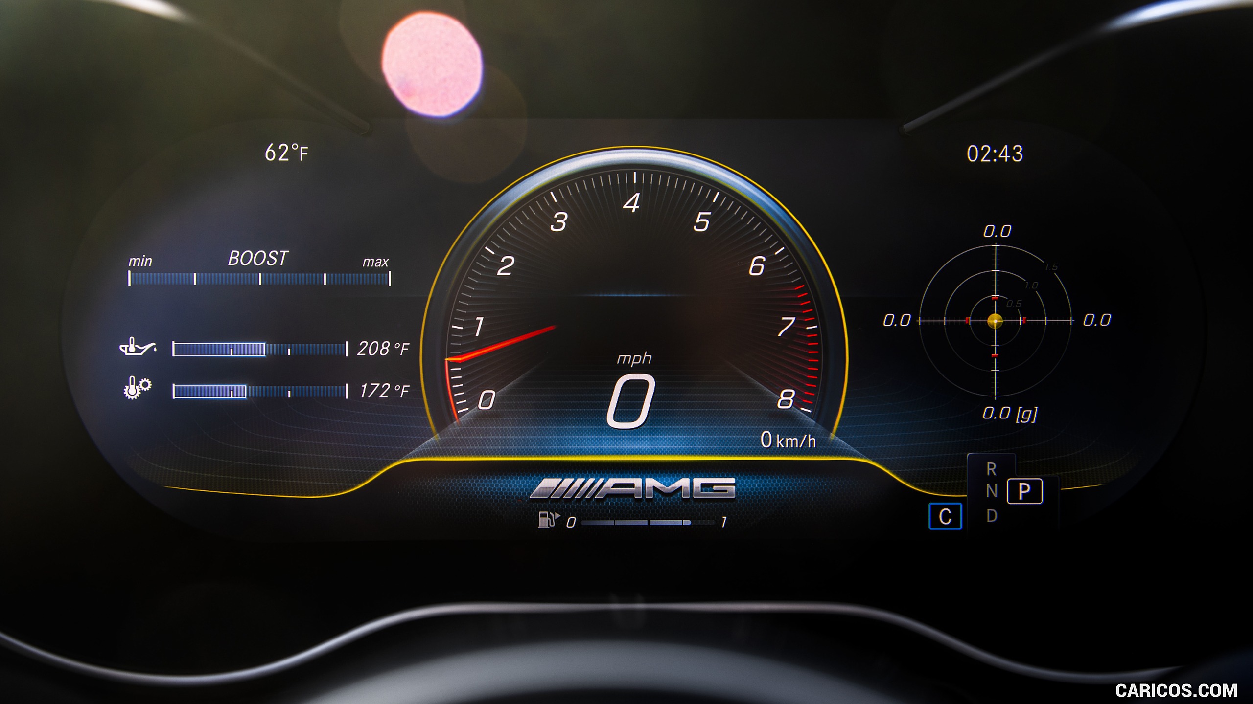 2019 Mercedes-AMG C43 Sedan (US-Spec) - Digital Instrument Cluster ...