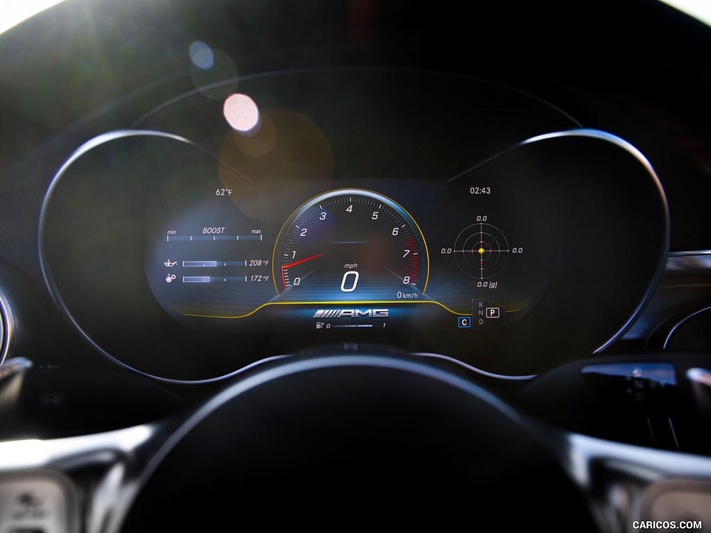 2019 Mercedes-AMG C43 Sedan (US-Spec) - Digital Instrument Cluster