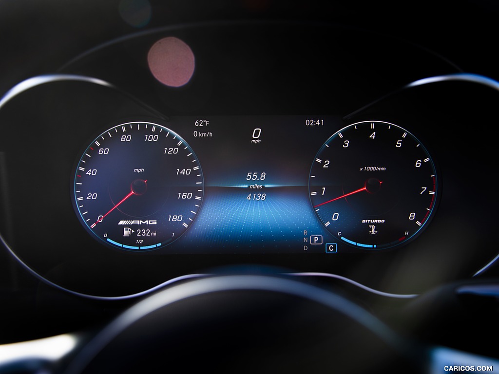 2019 Mercedes-AMG C43 Sedan (US-Spec) - Digital Instrument Cluster