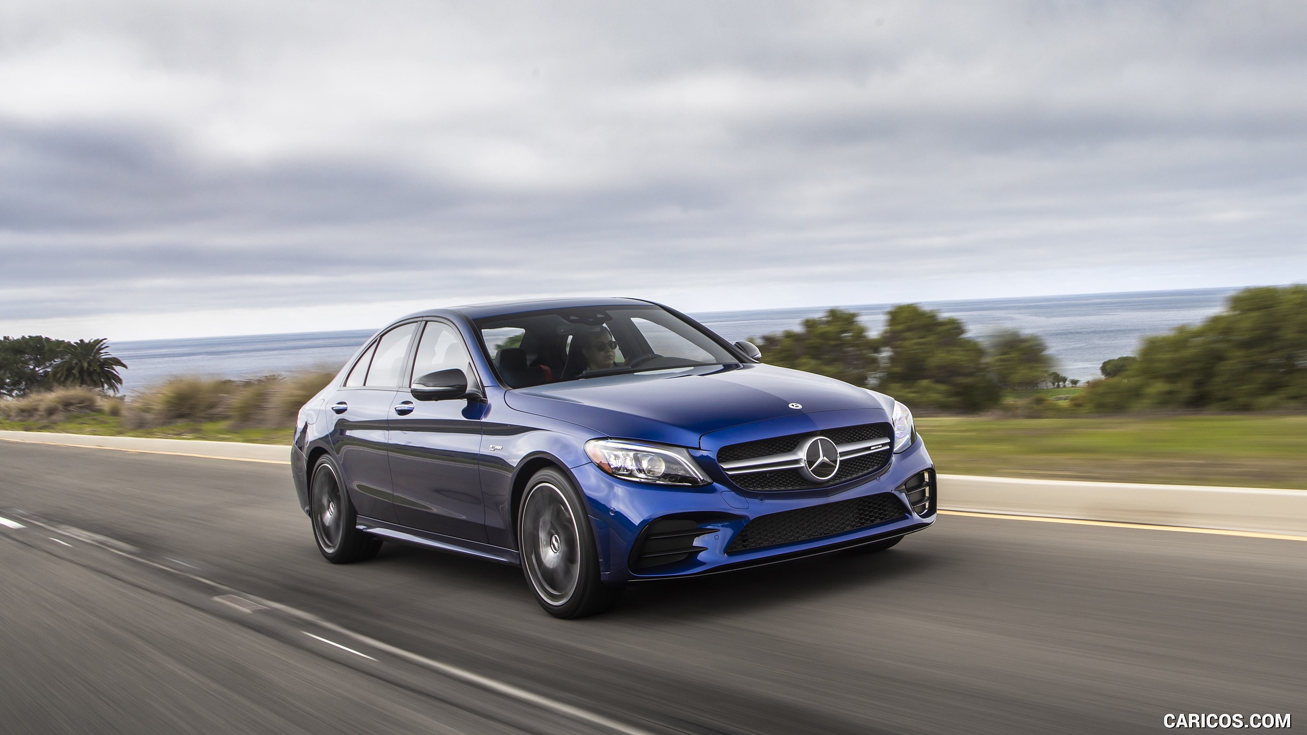 2019 Mercedes-AMG C43 Sedan (US-Spec) - Front Three-Quarter | Caricos