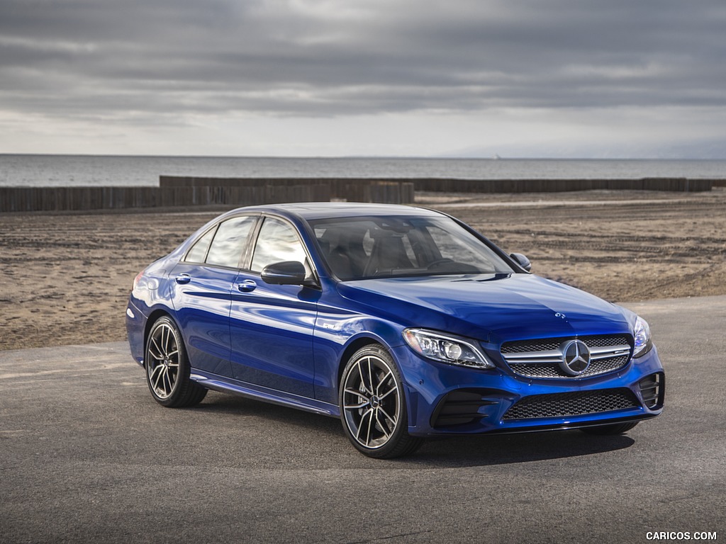 2019 Mercedes-AMG C43 Sedan (US-Spec) - Front Three-Quarter