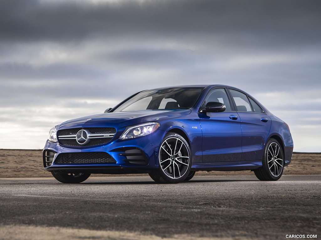 2019 Mercedes-AMG C43 Sedan (US-Spec) - Front Three-Quarter