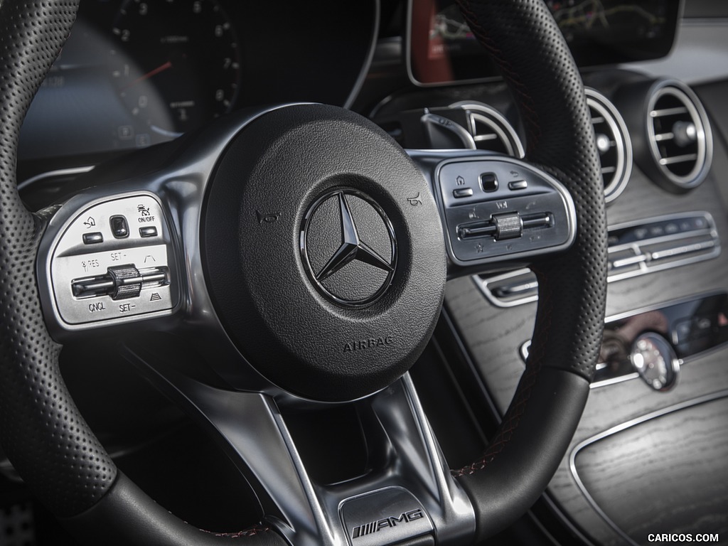 2019 Mercedes-AMG C43 Sedan (US-Spec) - Interior, Steering Wheel