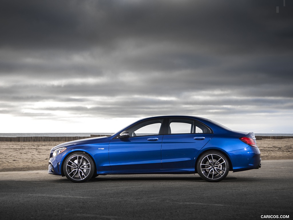 2019 Mercedes-AMG C43 Sedan (US-Spec) - Side