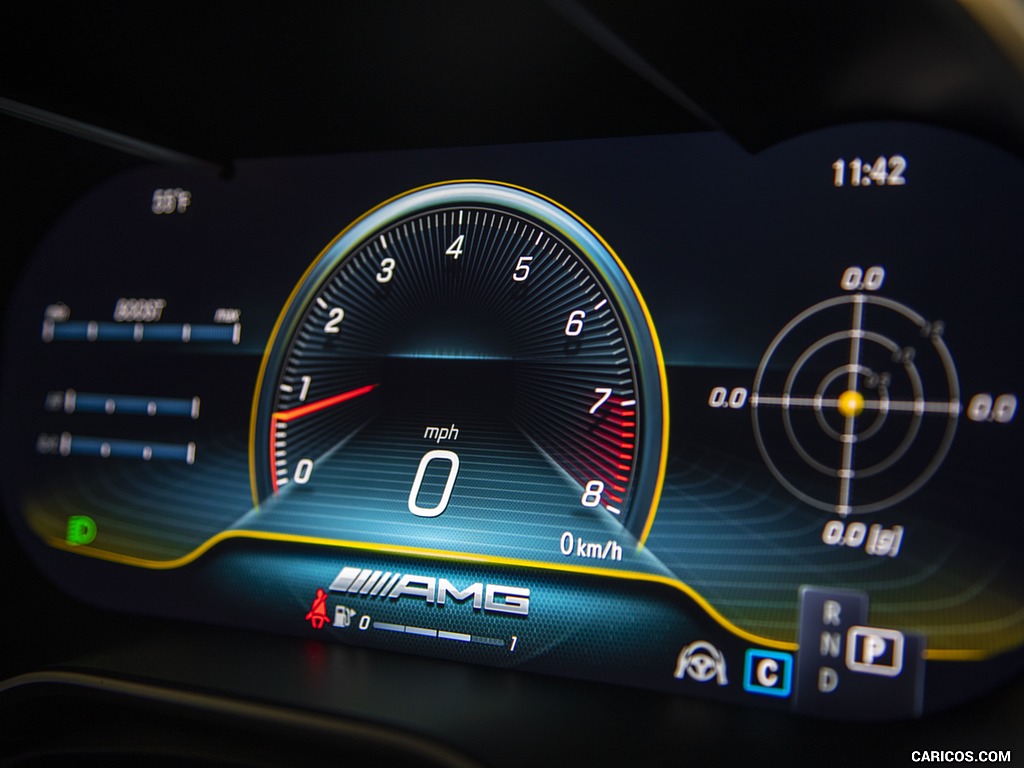 2019 Mercedes-AMG C63 S Sedan (US-Sedan) - Digital Instrument Cluster