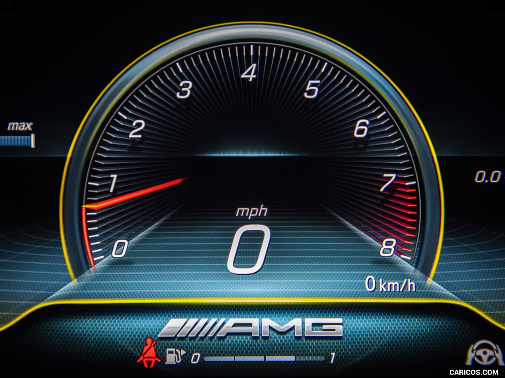 2019 Mercedes-AMG C63 S Sedan (US-Sedan) - Digital Instrument Cluster